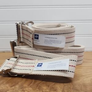 Medline Cotton Gait/Transfer Belt 48' Pack Of 3 NWOT